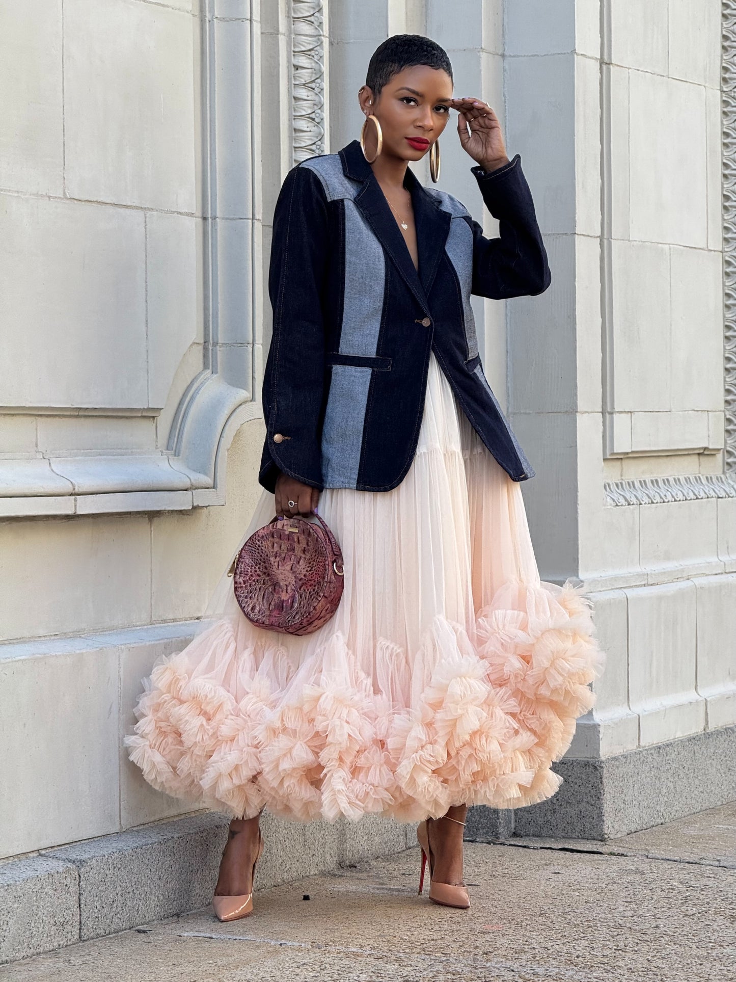 YAS EDIT Hampton Tulle Skirt