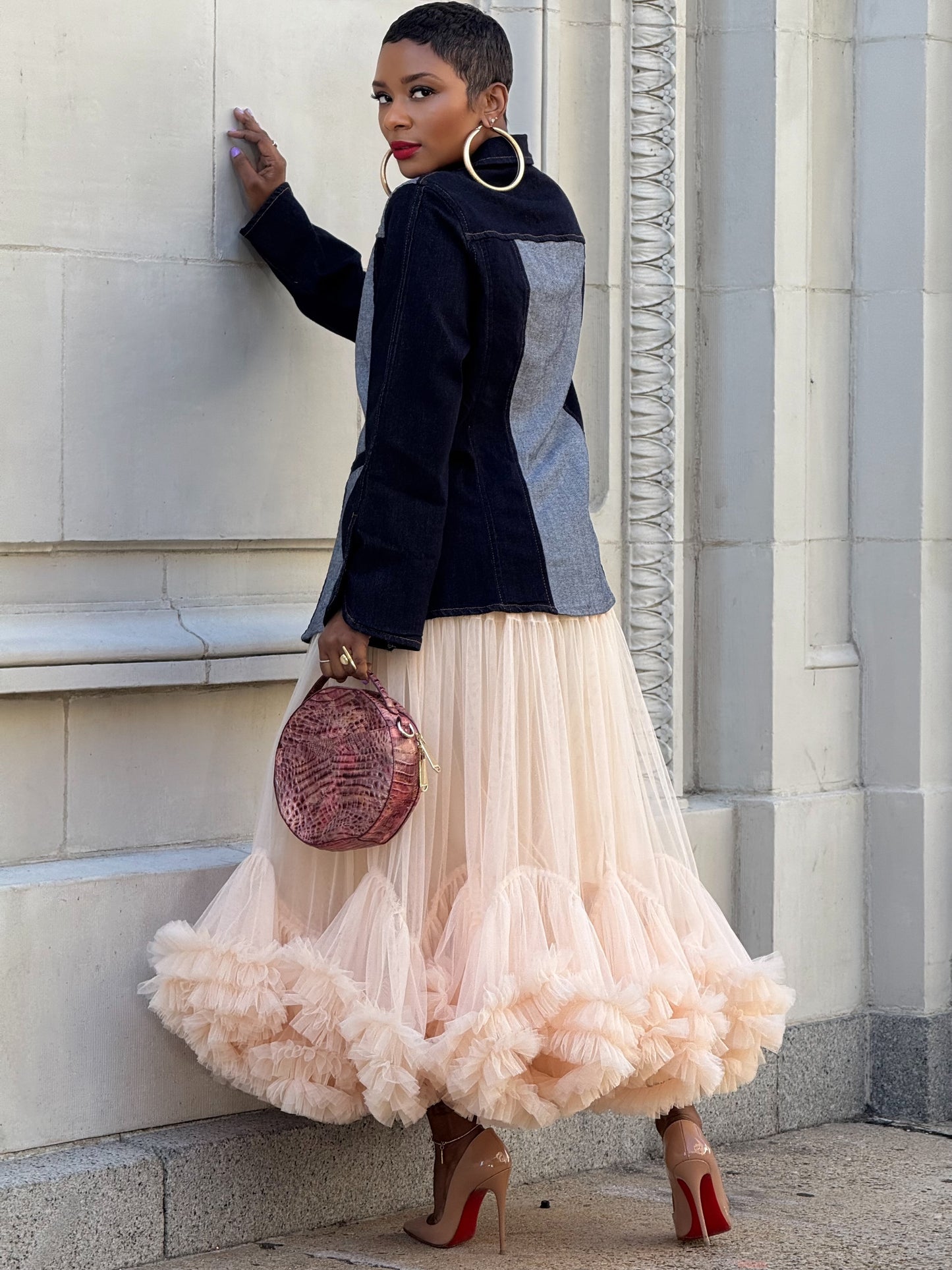 YAS EDIT Hampton Tulle Skirt