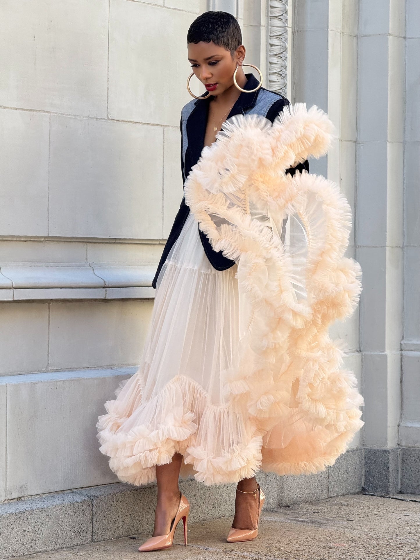 YAS EDIT Hampton Tulle Skirt