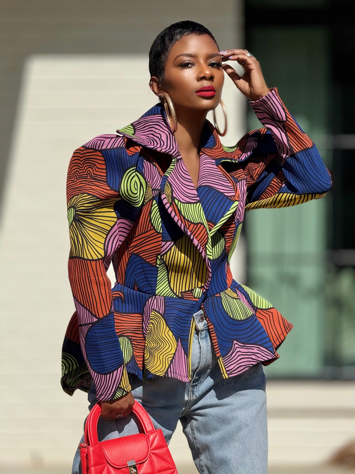 Ankara Blazer | Review Description & Policies