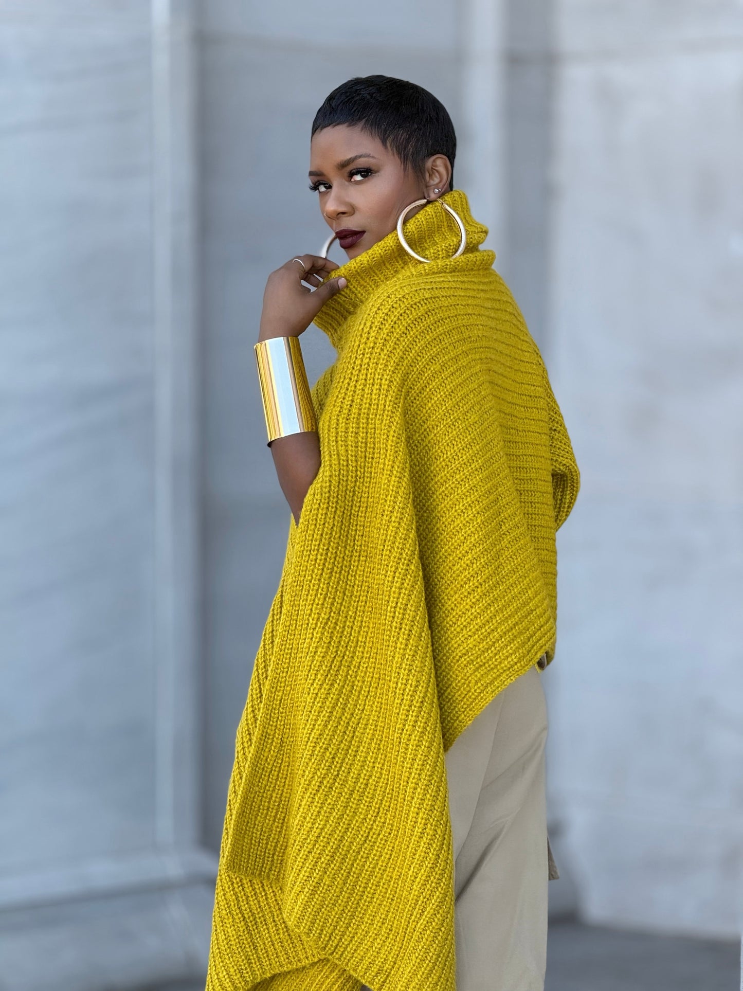 Yellow Poncho